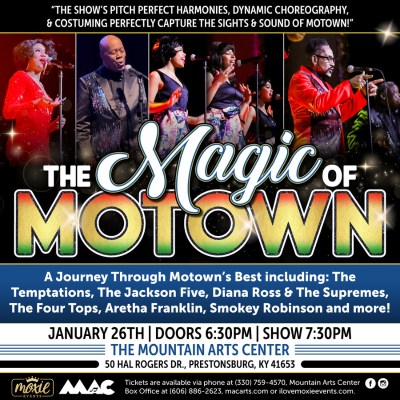 Moxie Events Presents The Magic of Motown – Mountain Arts Center ...